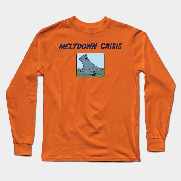 Nuclear Meltdown Crisis Long Sleeve T-Shirt by saintpetty